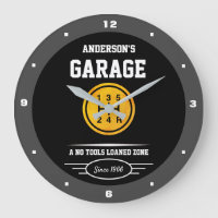 Garage Slogan Any Name Gold Car Gear Shifter Knop
