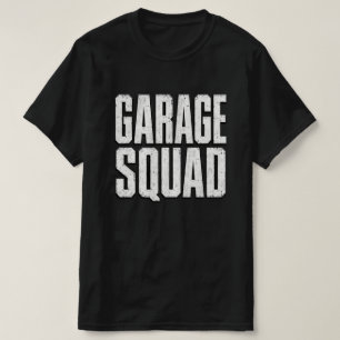 Garage Squad T-shirt, cadeau voor monteurs T-shirt