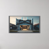 Garage Tech Upgrade canvas print (Voorkant)