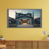 Garage Tech Upgrade canvasprint Canvas Afdruk (Insitu (Woonkamer))