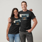 Garage Tech Upgrade heren zwart T-shirt (Unisex)