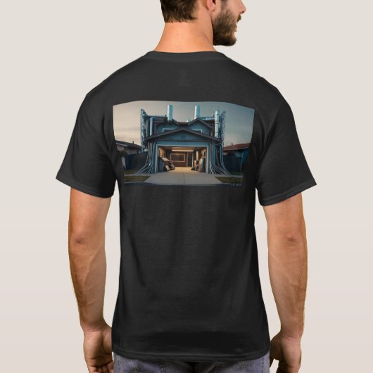 Garage Tech Upgrade heren zwart T-shirt achterkant (Achterkant)
