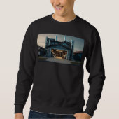 Garage Tech Upgrade heren zwarte sweatshirt (Voorkant)