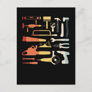 Garage Tools Handyman Briefkaart