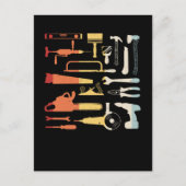 Garage Tools Handyman Briefkaart (Voorkant)