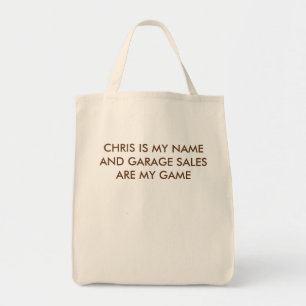 garage tote bag