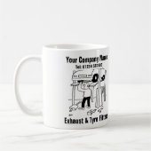 Garage Uitlaat & Bandenfitters Koffiemok (Links)