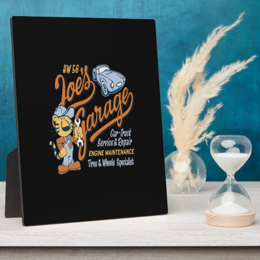 garage van joe fotoplaat (Zijkant)