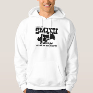 Garage van mevrouw en meneer Smith voor Hot-Rod au Hoodie