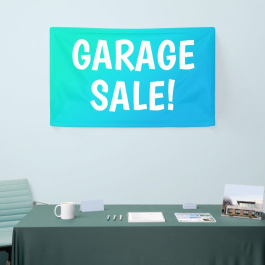 GARAGE VERKOOP! Vinylbanner Spandoek (Beurs)