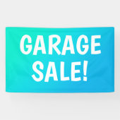 GARAGE VERKOOP! Vinylbanner Spandoek (Horizontaal)