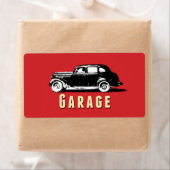 Garage Verplaatsen Opbergdoos Sticker Label (Insitu)