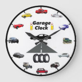 Garage Wall klok (Voorkant)