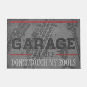 Garage Welcome Mats, Doormat Garage, Custom Garage Deurmat (Voorkant)