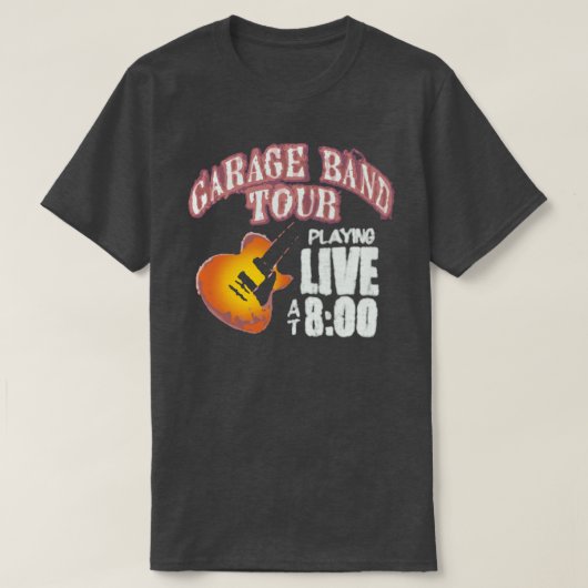 GarageBand Tour T-shirt (Design voorkant)