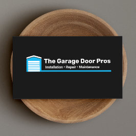 Garagedeur Installatie en reparatie Visitekaartje