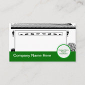 Garagedeur Moderne Visitekaartjes (Voorkant)