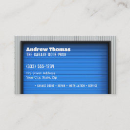 Garagedeur QR Visitekaartje