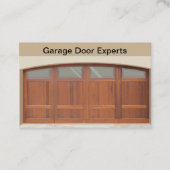 Garagedeur reparatie- en onderhouds Visitekaartjes (Voorkant)