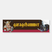 Garagehammer Bumpersticker (Voorkant)