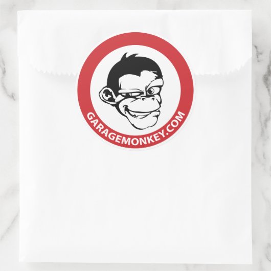 GarageMonkey Sticker (Tas)