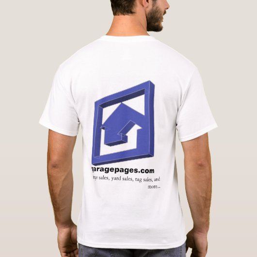 garagepagina's t-shirt (Achterkant)