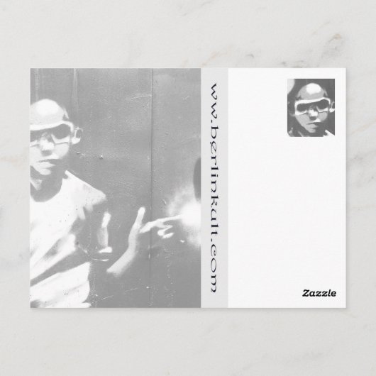 Garages Berlin Prenzlauer Berg Briefkaart (Achterkant)