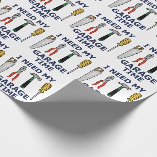 Garagetijd Cadeaupapier (Hoek)