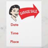 Garageverkoop Flyer (Achterkant)