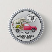 Garageverkoop Ronde Button 5,7 Cm (Voorkant)