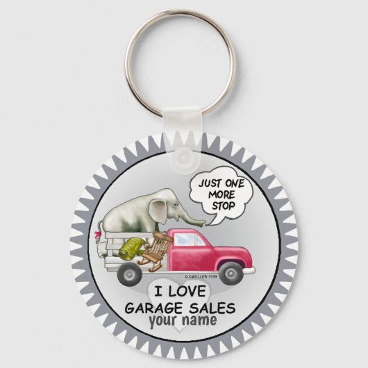 Garageverkoop Sleutelhanger (Voorkant)