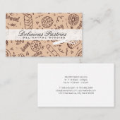 Garandeer | Patroon voor gebak  Visitekaartje (Voorkant / Achterkant)