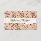 Garandeer | Patroon voor gebak  Visitekaartje (Voorkant)