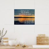 GARANDEREN UW HARTposter Poster (Keuken)