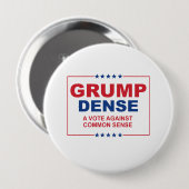 GARANTIE EN SOCIALE ZAKEN RONDE BUTTON 4,0 CM (Voorkant /achterkant)