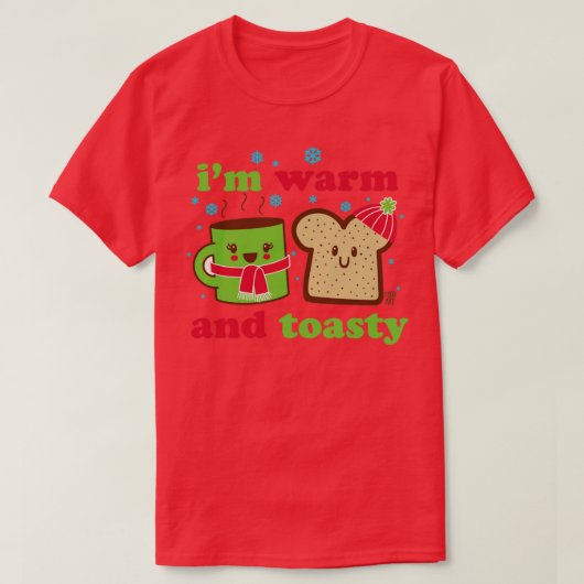 GARANTIE EN TOASTY T-SHIRT (Design voorkant)