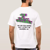 GARANTIE, JOE & TONY'S TREASURES T-SHIRT (Achterkant)