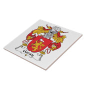 Garay Family Crest Tegeltje (Zijkant)