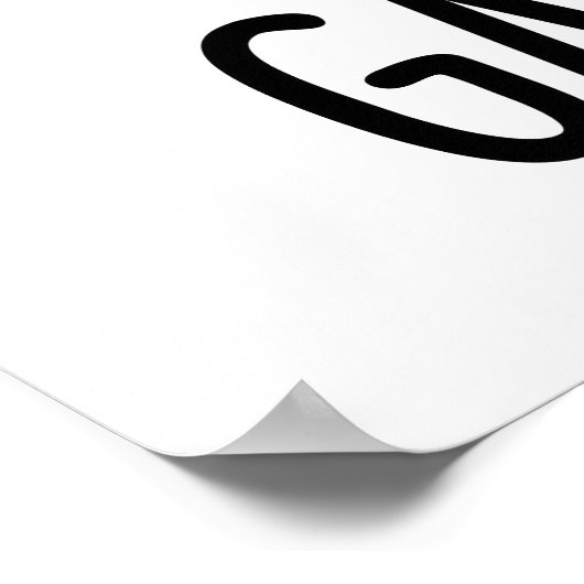 Garb-aged Funny Trash kan draaien Poster (Hoek)