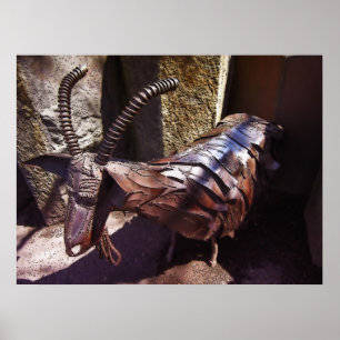 GARBAGE EAT GOAT VAN DE RIVERFRONT PARK VAN SPOKAN POSTER