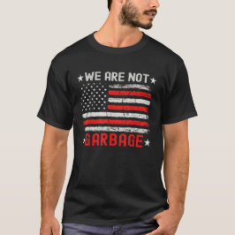Garbage for Trump 2024 Wij zijn geen vuilnis Trump T-shirt