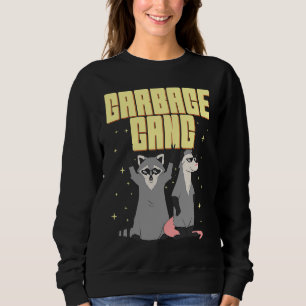 Garbage Gang Animals Raccoon en Opossum Trash Pan Trui