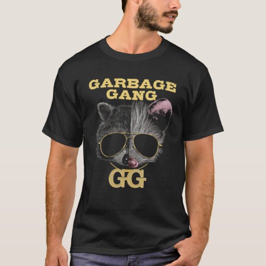 Garbage Gang Possum Animals Opossum Animal Raccoon T-shirt (Voorkant)