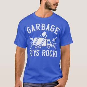 Garbage Jongens Rock Trucks Trash Garbage Collecto T-shirt
