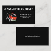 Garbage Junkyard Pickup Visitekaartje (Voorkant / Achterkant)