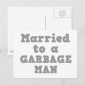 GARBAGE-MAN BRIEFKAART (Voorkant / Achterkant)