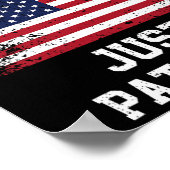 Garbage Nah Just Patriotic Proud Garbage Trump hee Poster (Hoek)