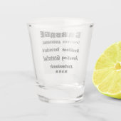 Garbage Shot glas (Achterkant)