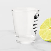 Garbage Shot glas (Links)