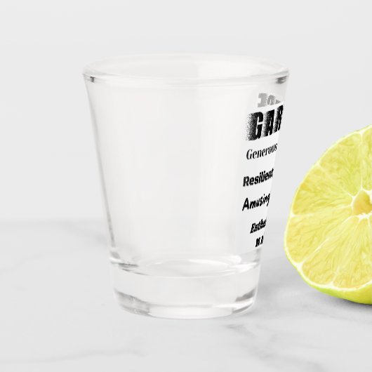 Garbage Shot glas (Links)